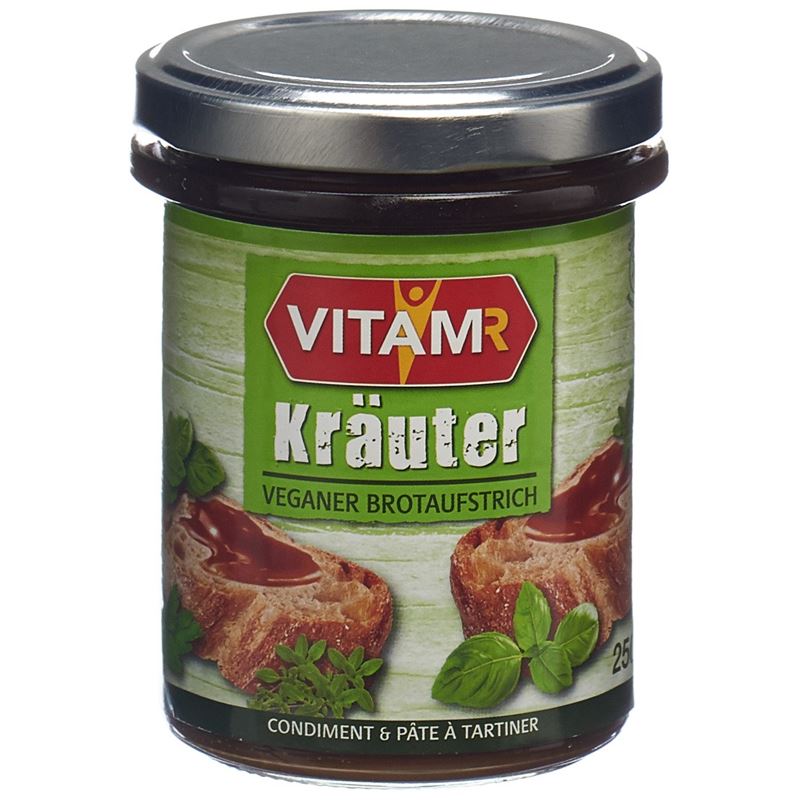 VITAM Hefe Extrakt R Kräuter Glas 250 g