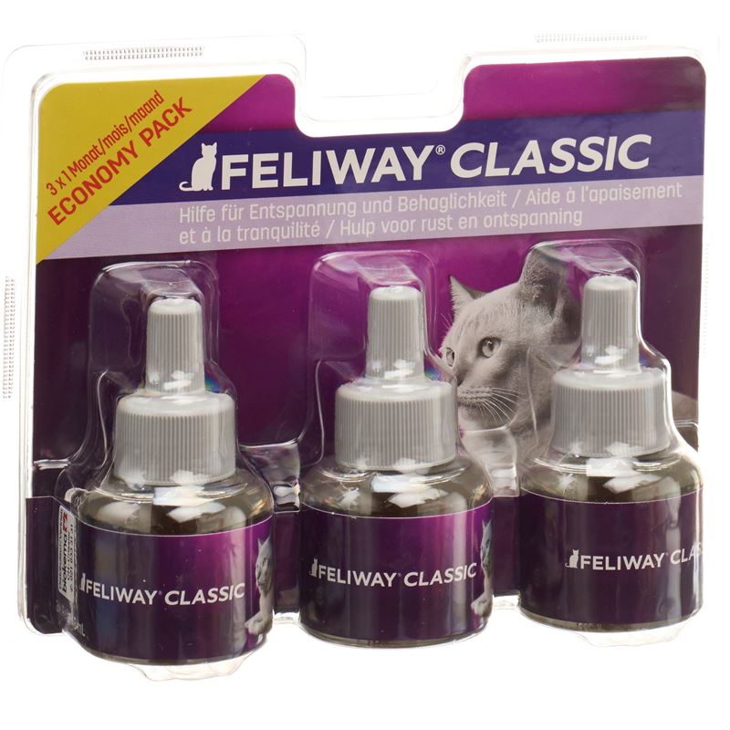 FELIWAY Classic Nachfüllflasche Trio 3 x 48 ml