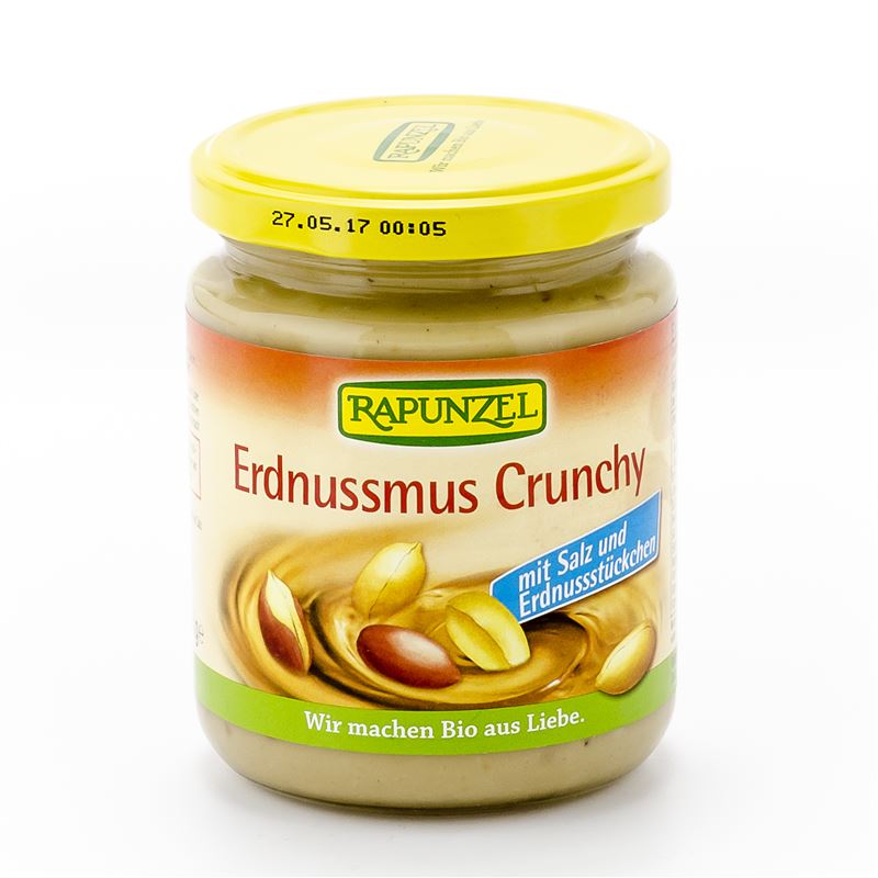 RAPUNZEL Erdnussmus Crunchy mit Salz 250 g