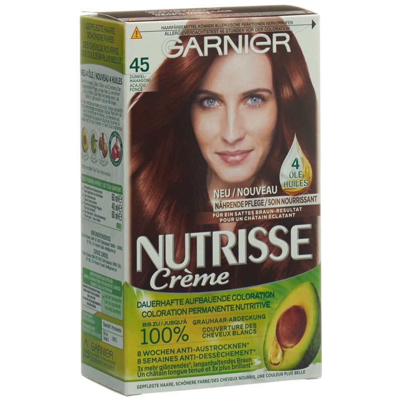 NUTRISSE Nährende Color-Maske 45 dunk mahago