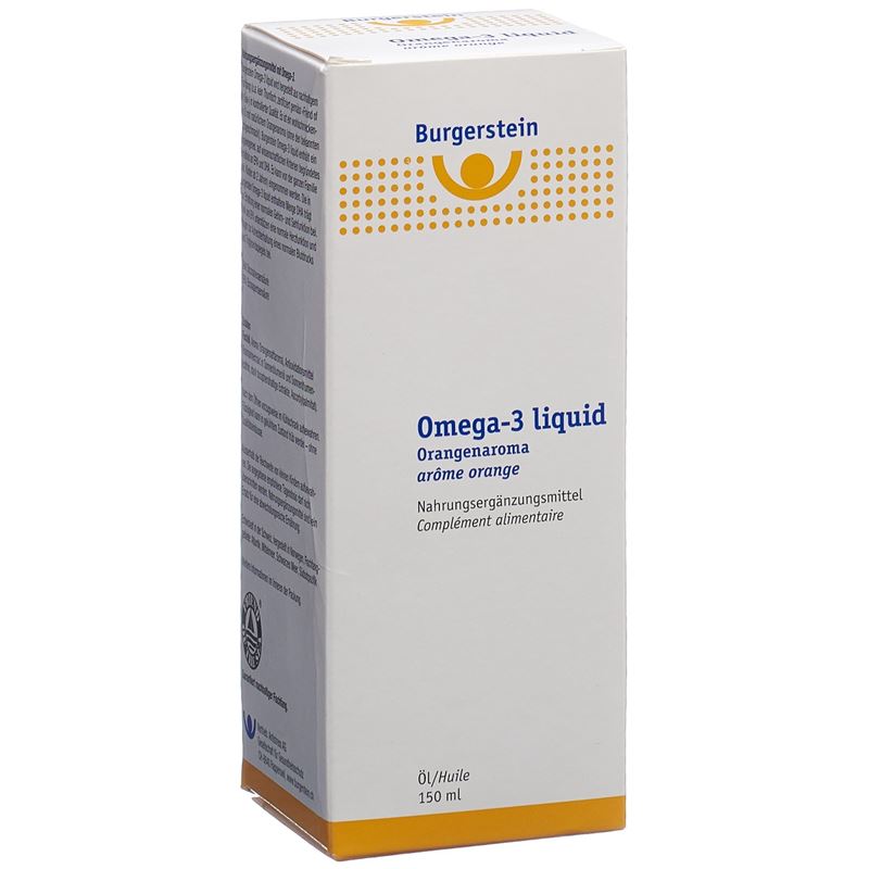 BURGERSTEIN Omega-3 liquid Fl 150 ml