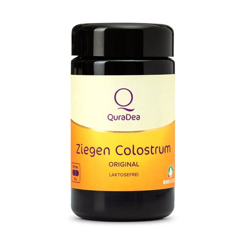 QURADEA Ziegen Colostrum Ori Kaps Bio past 120 Stk