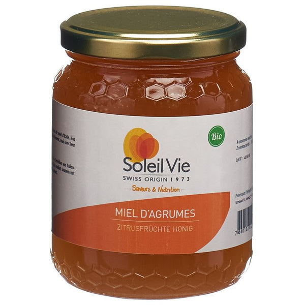 SOLEIL VIE Zitrusfrüchtehonig Bio 500 g