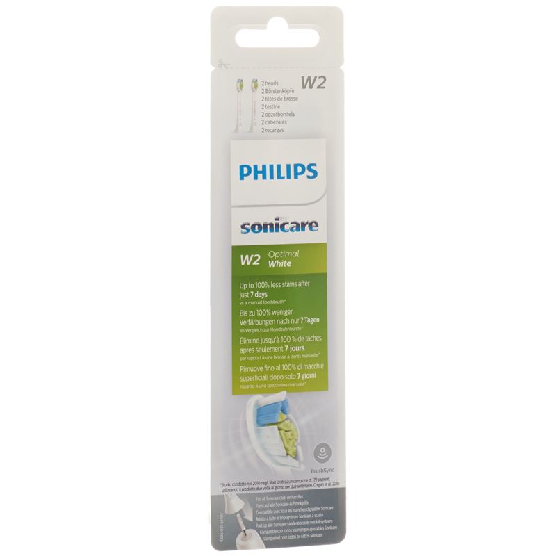 PHILIPS Sonicare OptimalWhite BH HX6062/10 2 Stk