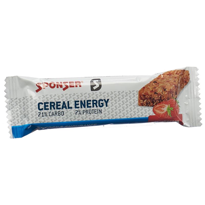 SPONSER Cereal Energy Bar Erdbeere 40 g