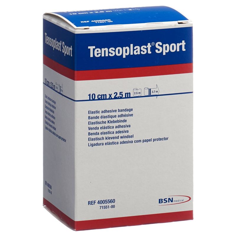 TENSOPLAST SPORT Elastisches Tape 10cmx2.5m