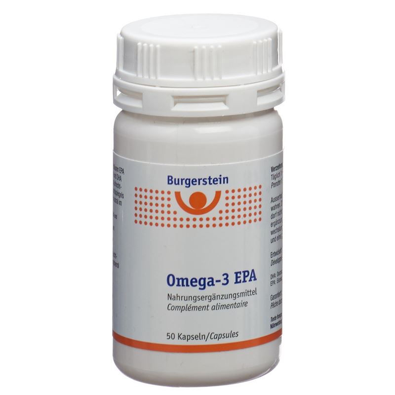 BURGERSTEIN Omega 3-EPA Kaps 50 Stk