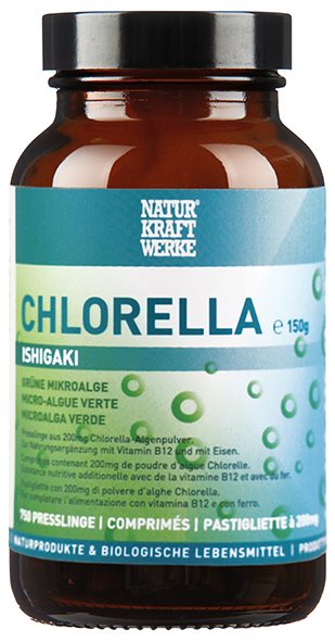 NATURKRAFTWERKE Chlorella Ishigaki Pressl 750 Stk