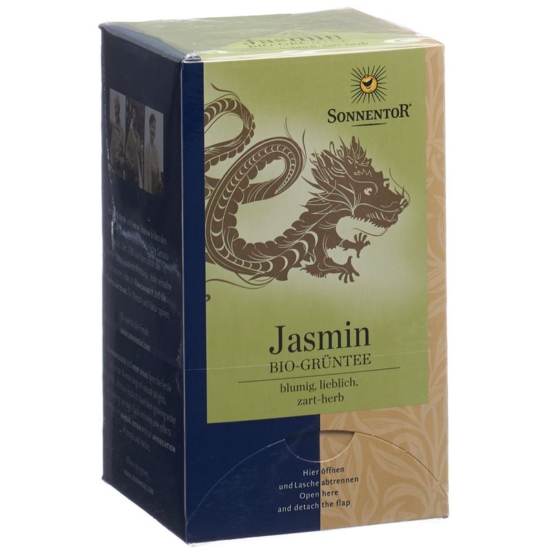 SONNENTOR Grüntee Jasmin Btl 18 Stk