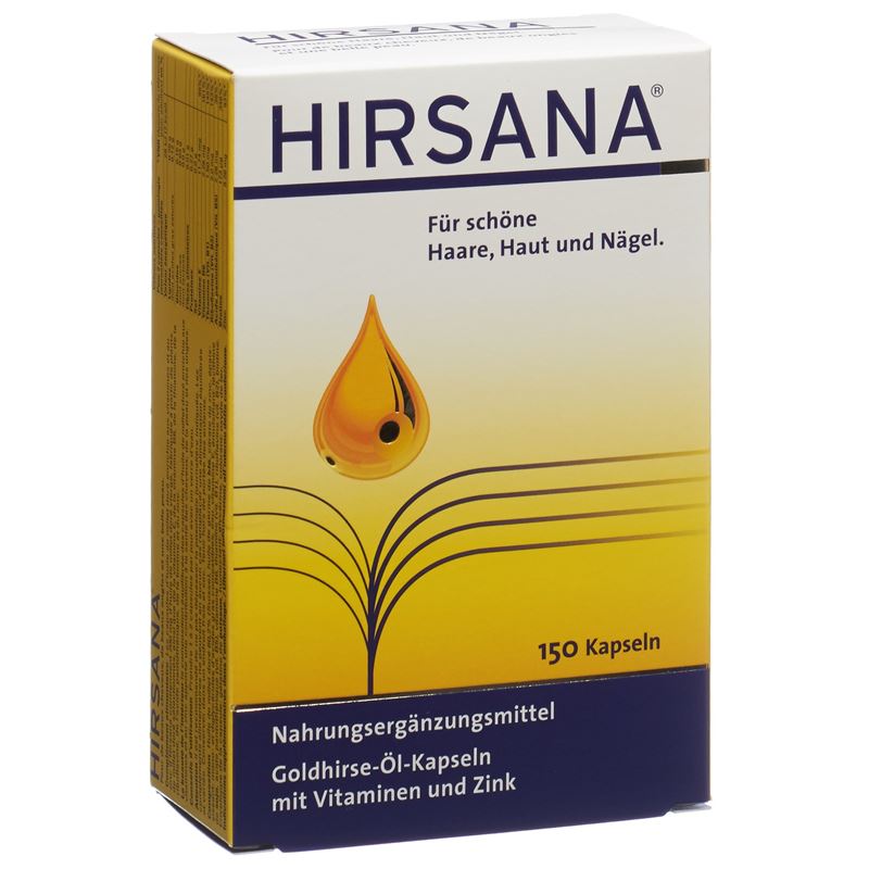 HIRSANA Goldhirse-Öl-Kapseln 150 Stk