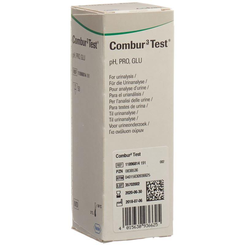 COMBUR 3 TEST Streifen 50 Stk