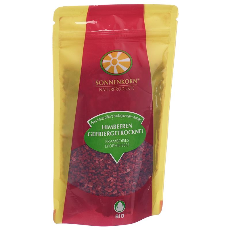 SONNENKORN Himbeeren gefriergetrock Bio Knosp 40 g