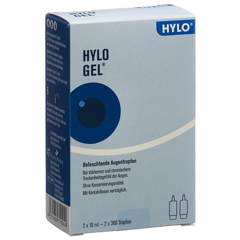 HYLO-GEL Gtt Opht 0.2 % 2 x 10 ml