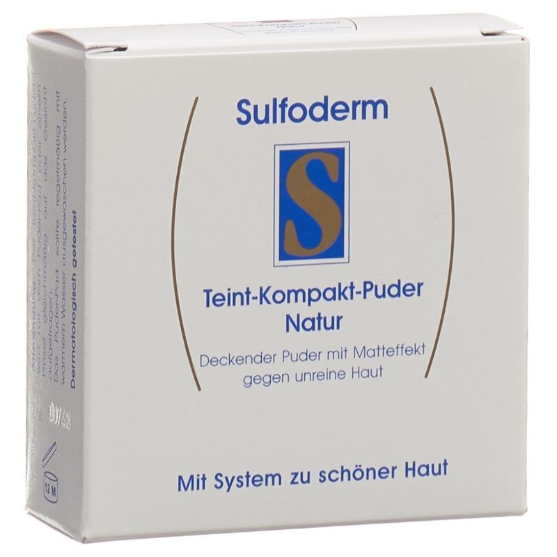 SULFODERM S Teint Kompakt Puder Ds 10 g