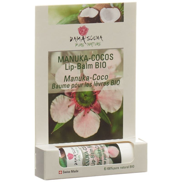 DAMASCENA Manuka Cocos Lip Balm Bio 4.5 g