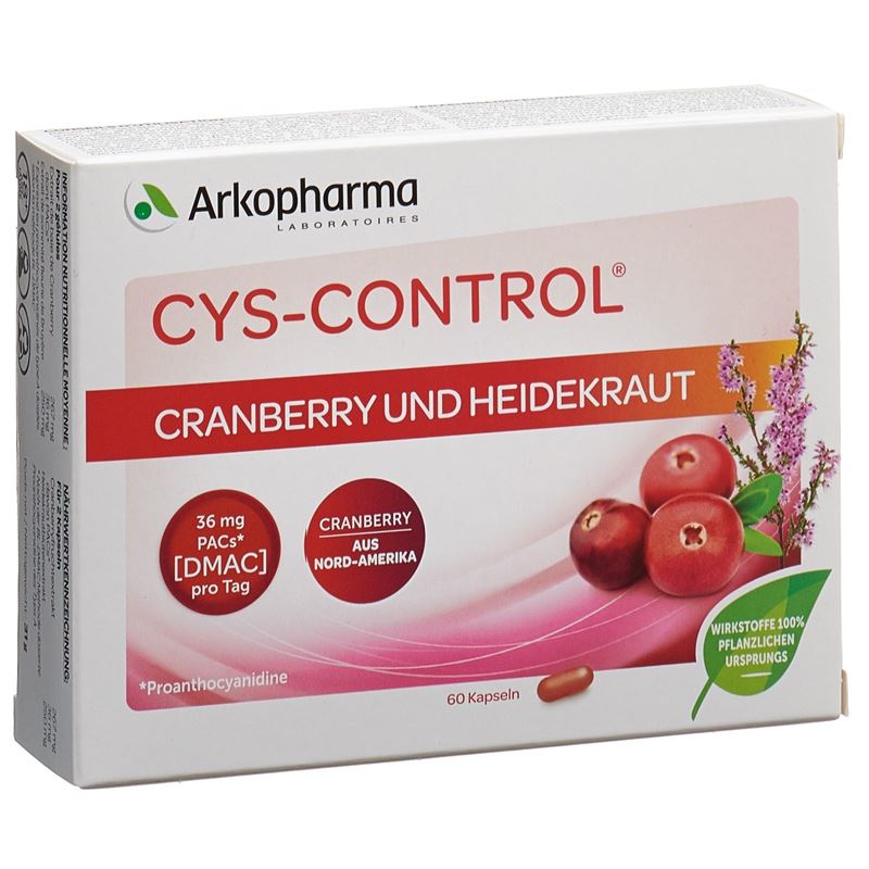 CYS-CONTROL Kaps Cranberry und Heidekraut 60 Stk