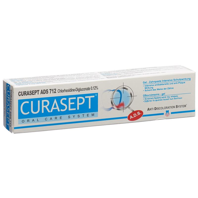 CURASEPT ADS 712 Toothpaste 0.12 % Tb 75 ml