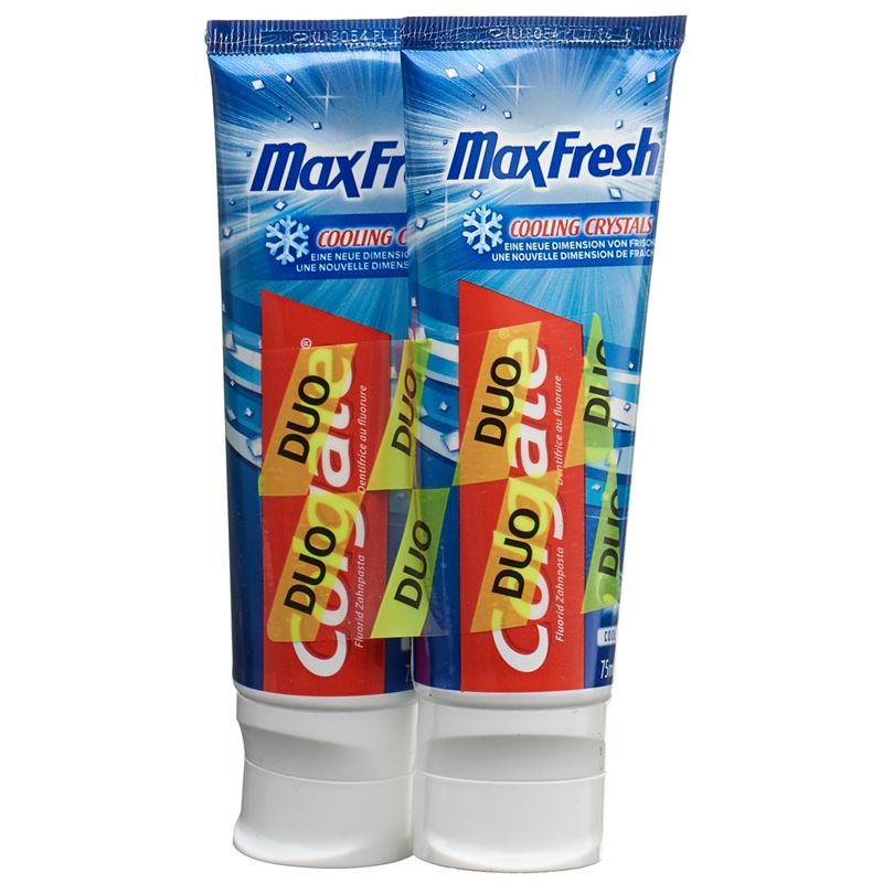 COLGATE Max Fresh Cool Mint Zahnpasta 2 x 75 ml