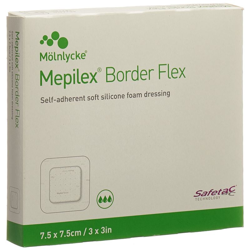 MEPILEX Border Flex 7.5x7.5cm 5 Stk