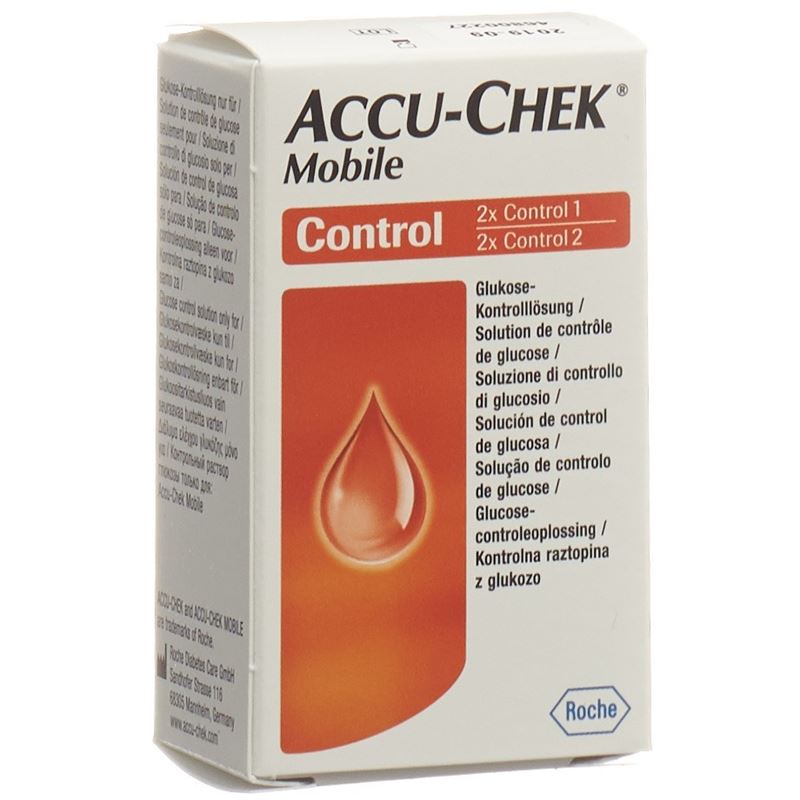 ACCU-CHEK MOBILE Kontroll-Lösung 2x2