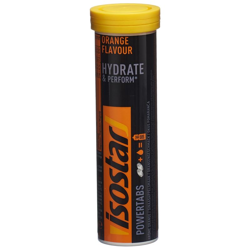 ISOSTAR Power Tabs Brausetabl Orange 10 Stk