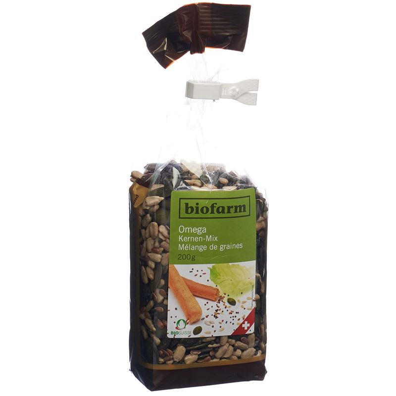 BIOFARM Omega Kernen-Mix Knospe CH Btl 200 g