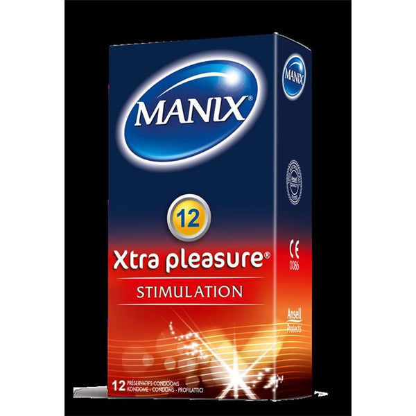 MANIX Xtra Pleasure Präservative 12 Stk
