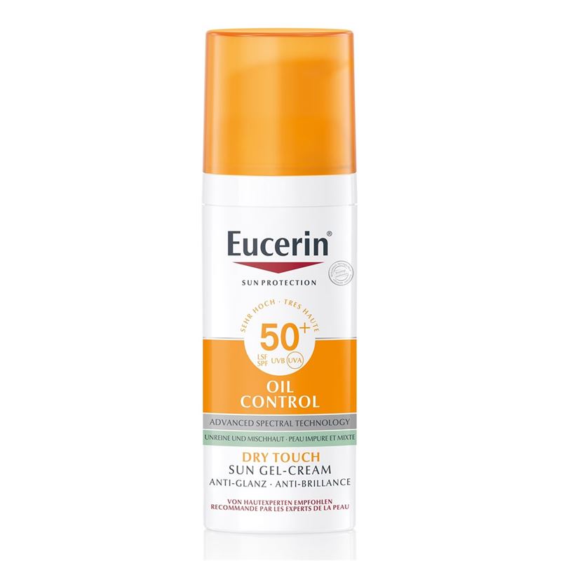 EUCERIN SUN Oil Control Sun Gel-Creme LSF50+ 50 ml