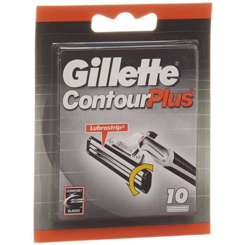 GILLETTE CONTOUR Plus Ersatzklingen 10 Stk