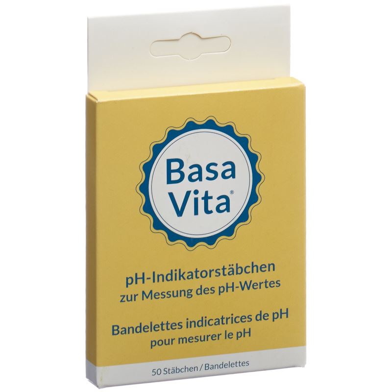 BASA VITA pH-Indikatorstäbchen 50 Stk