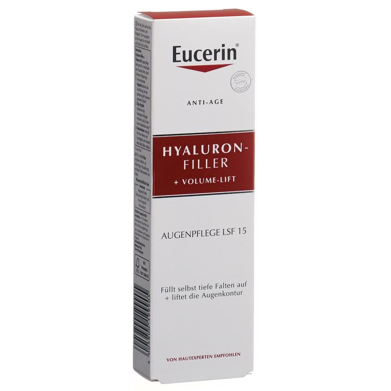 EUCERIN HYAL-FILLER+Vol-Lift Augenpflege Tb 15 ml