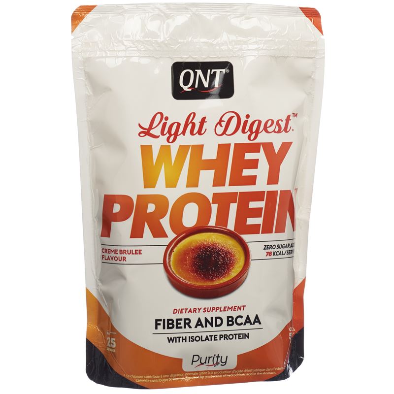 QNT Light Digest Whey Protein Crème Brûlée 500 g