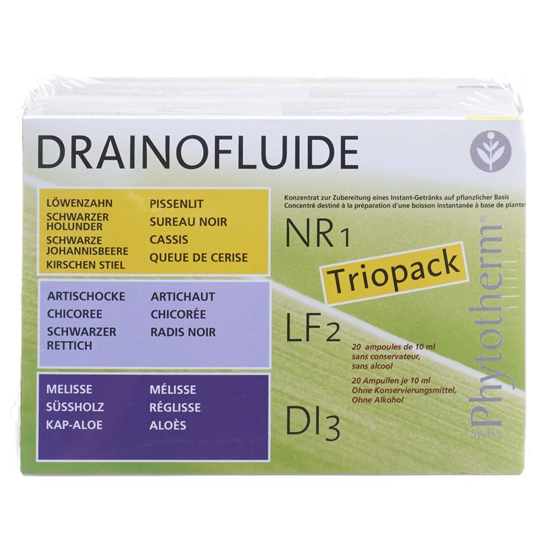 DRAINOFLUIDE Trio NR 1 + LF 2 + DI 3 3 x 20 Stk